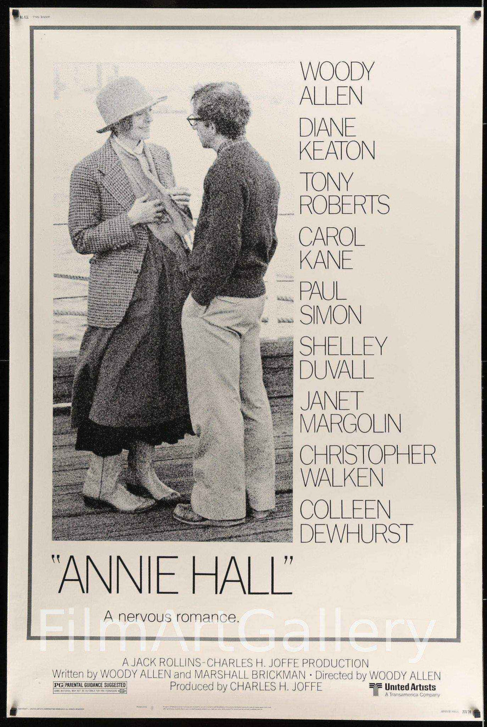 Annie Hall Original Vintage Movie Poster