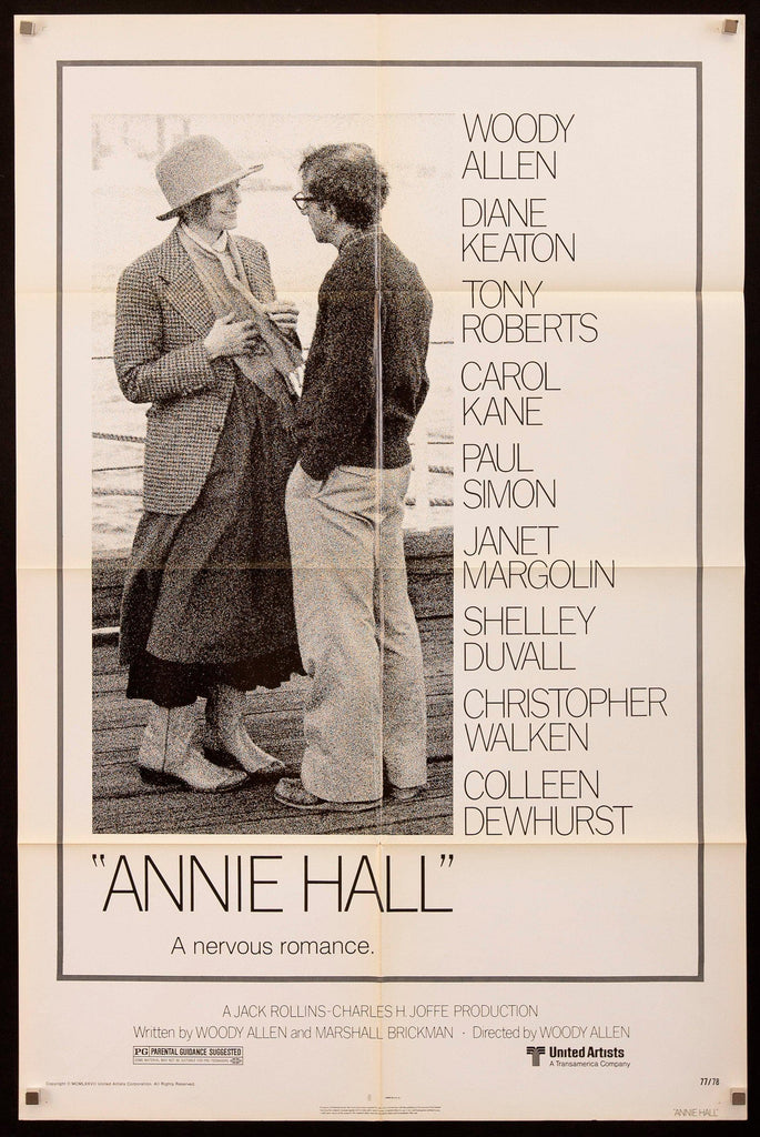 Annie Hall Original Vintage Movie Poster