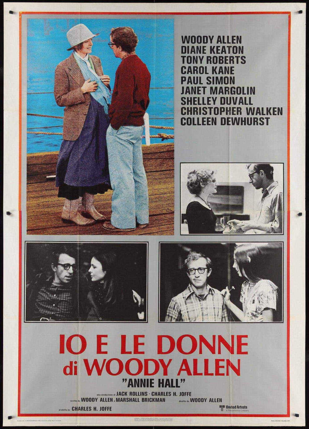 Annie Hall Original Vintage Movie Poster