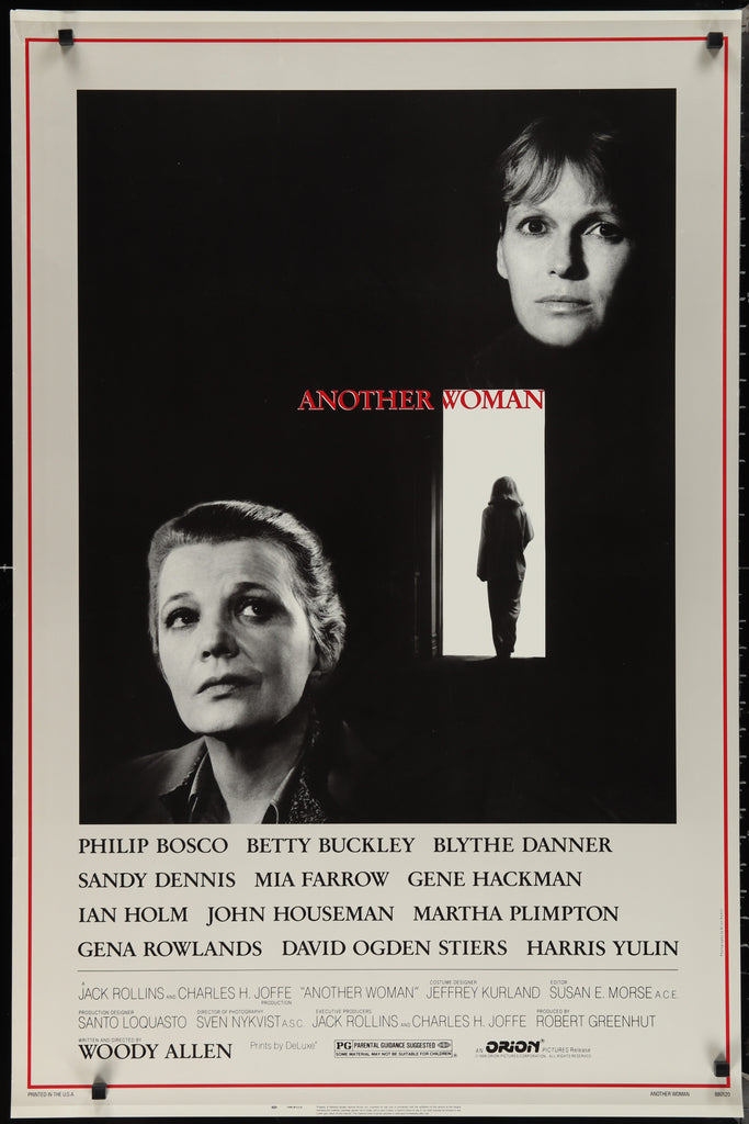 Another Woman Original Vintage Movie Poster