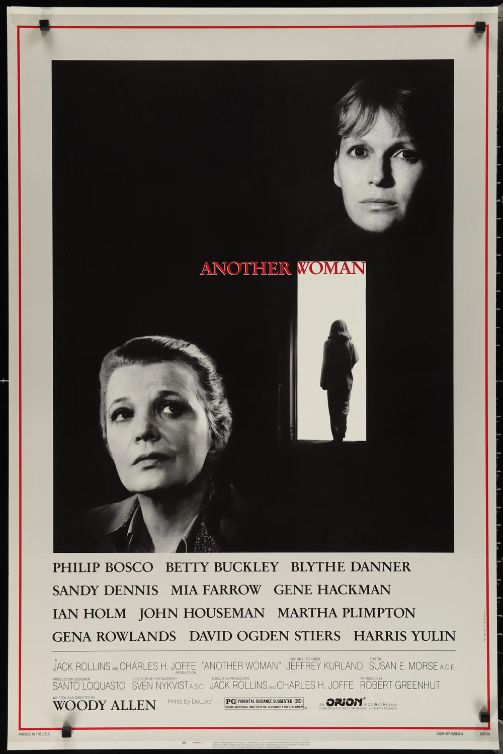 Another Woman Original Vintage Movie Poster