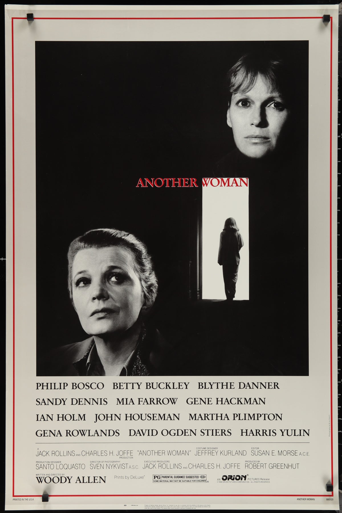 Another Woman Original Vintage Movie Poster