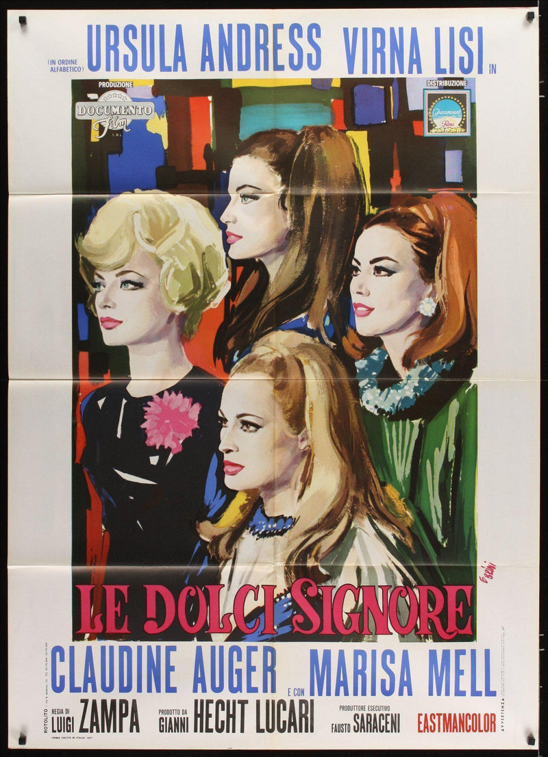 Anyone Can Play (Le Dolci Signore) Italian 2 foglio (39x55) Original Vintage Movie Poster
