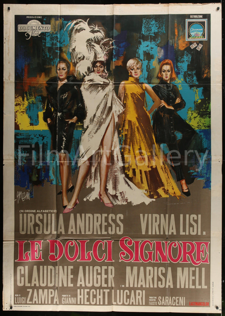 Anyone Can Play (Le Dolci Signore) Italian 4 Foglio (55x78) Original Vintage Movie Poster