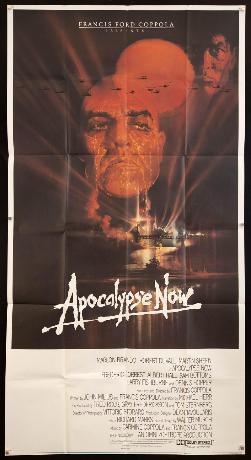 Apocalypse Now 3 Sheet (41x81) Original Vintage Movie Poster