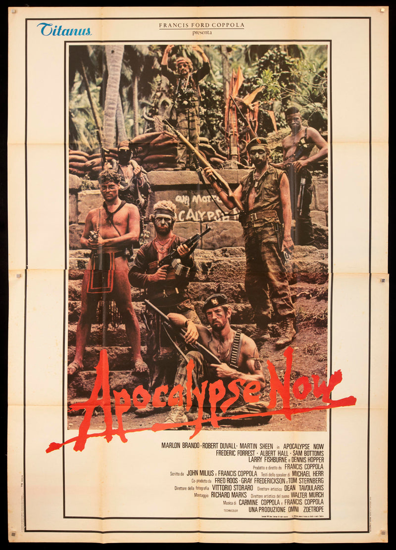 Apocalypse Now Italian 4 foglio (55x78) Original Vintage Movie Poster