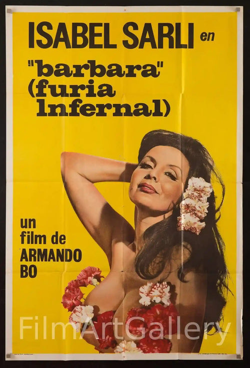 Ardent Summer (Furia Infernal) Original Vintage Movie Poster