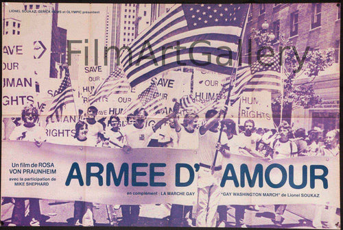 Army of Lovers Original Vintage Movie Poster