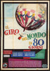 Around the World in 80 Days Italian 4 Foglio (55x78) Original Vintage Movie Poster