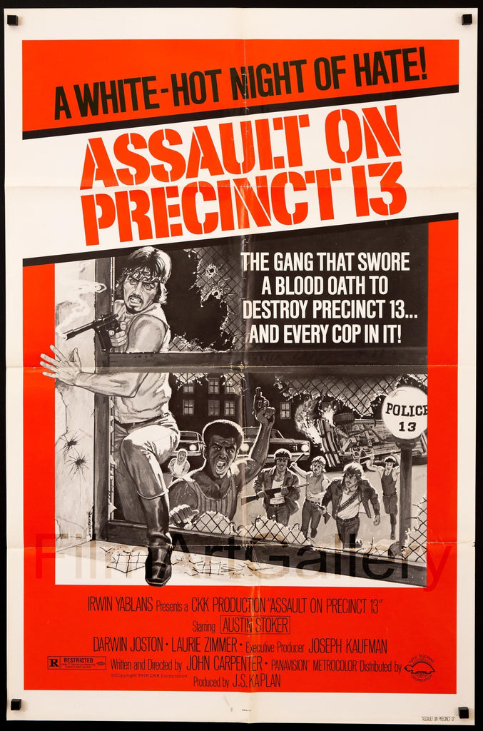Assault on Precinct 13 Original Vintage Movie Poster