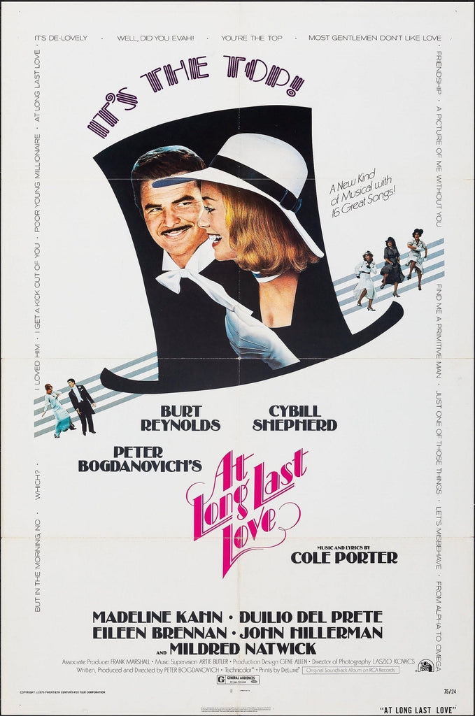 At Long Last Love Original Vintage Movie Poster