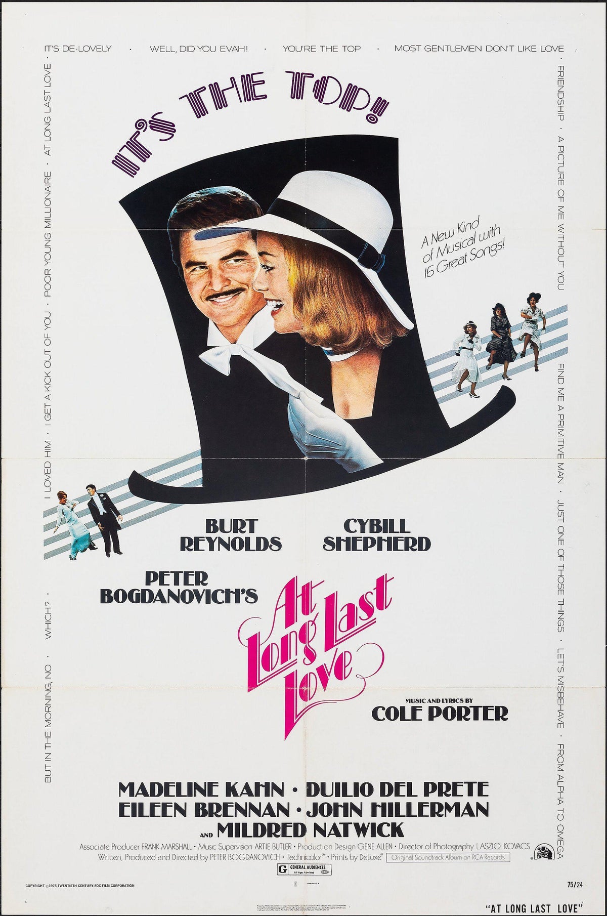 At Long Last Love Original Vintage Movie Poster
