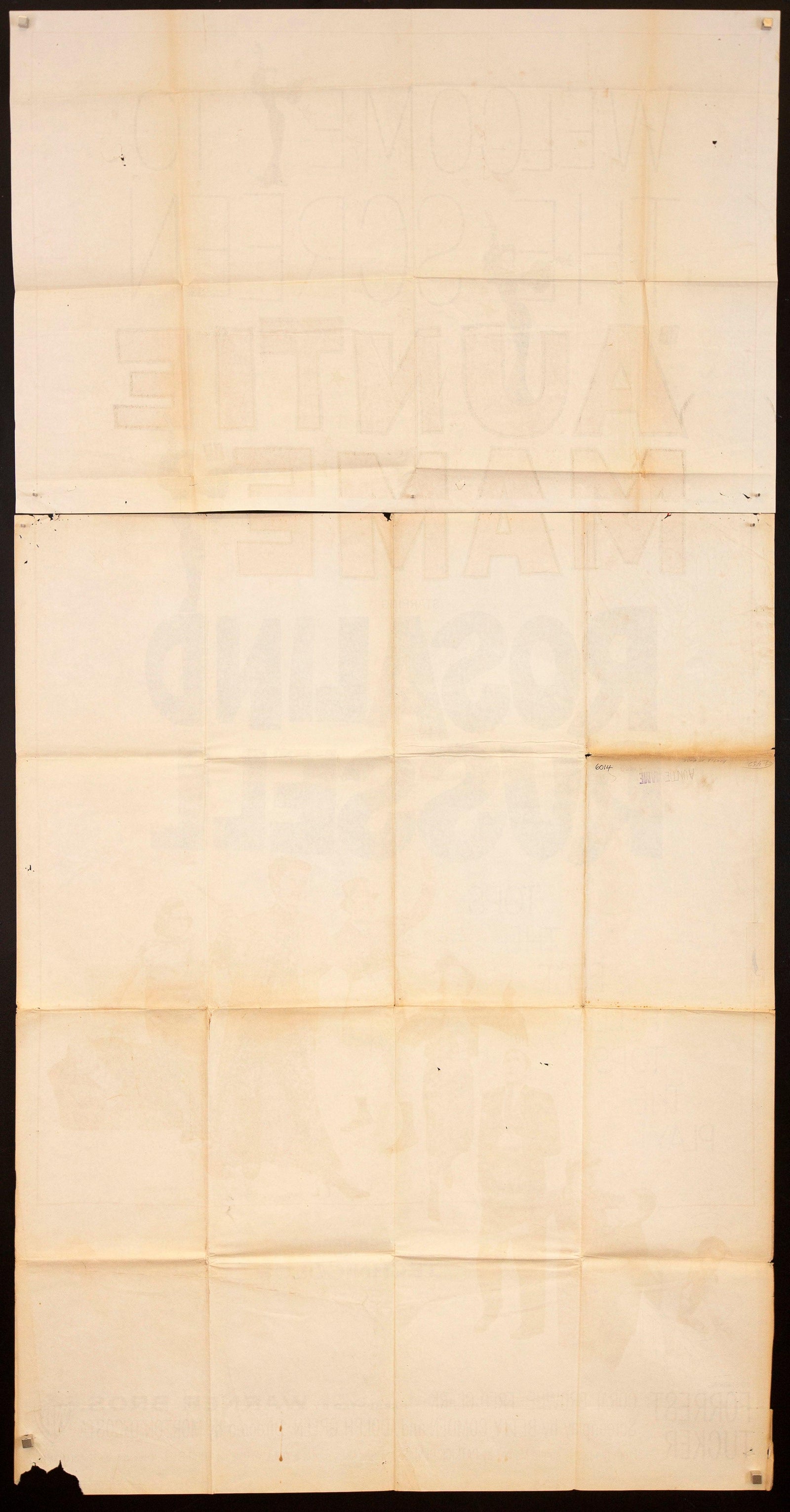 Auntie Mame Original Vintage Movie Poster