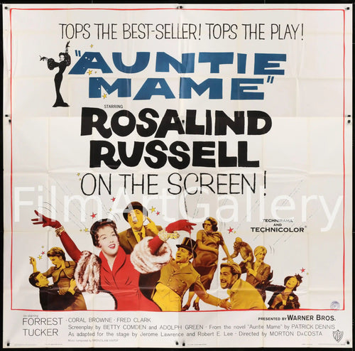 Auntie Mame Original Vintage Movie Poster