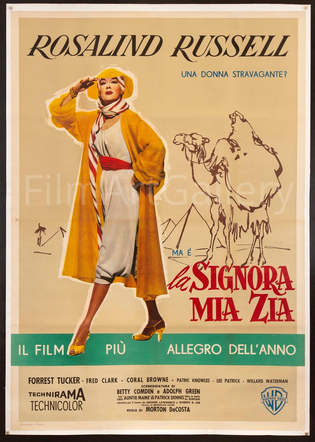 Auntie Mame Original Vintage Movie Poster