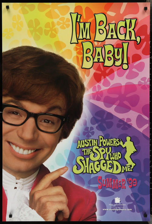Austin Powers: The Spy Who Shagged Me Original Vintage Movie Poster