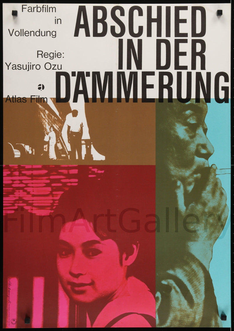 Autumn Afternoon German A1 (23x33) Original Vintage Movie Poster