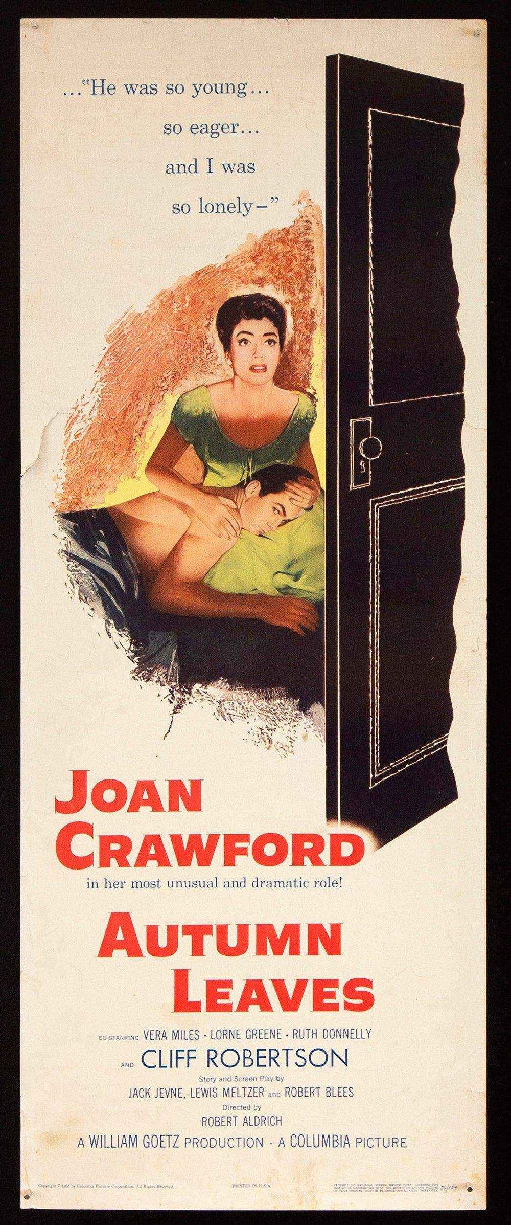 Autumn Leaves Original Vintage Movie Poster