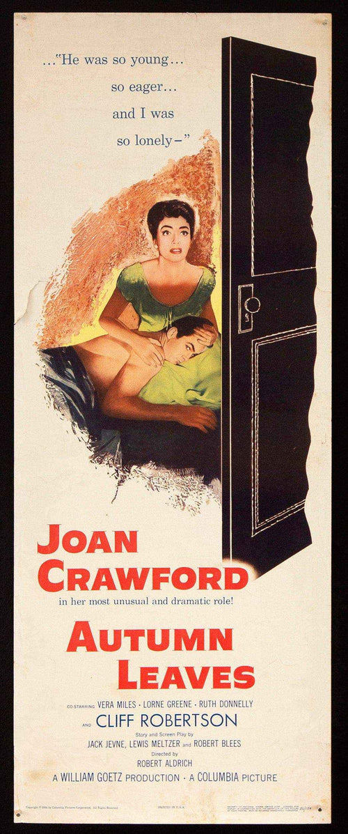 Autumn Leaves Original Vintage Movie Poster
