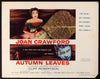 Autumn Leaves Original Vintage Movie Poster