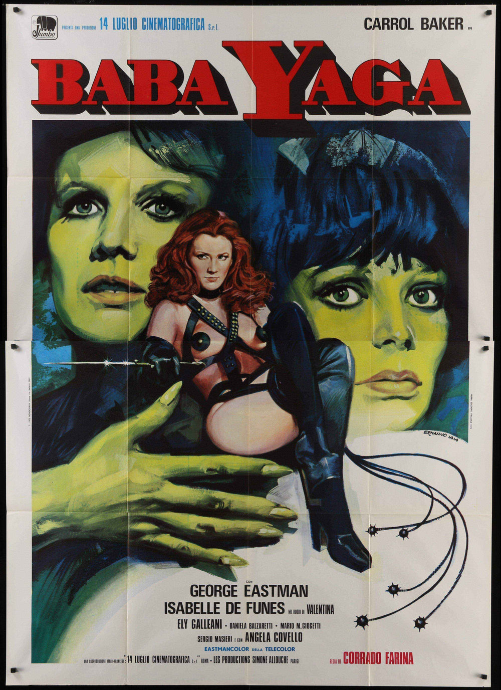 Baba Yaga Original Vintage Movie Poster