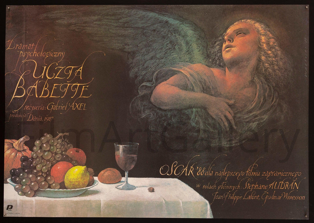 Babette's Feast Original Vintage Movie Poster