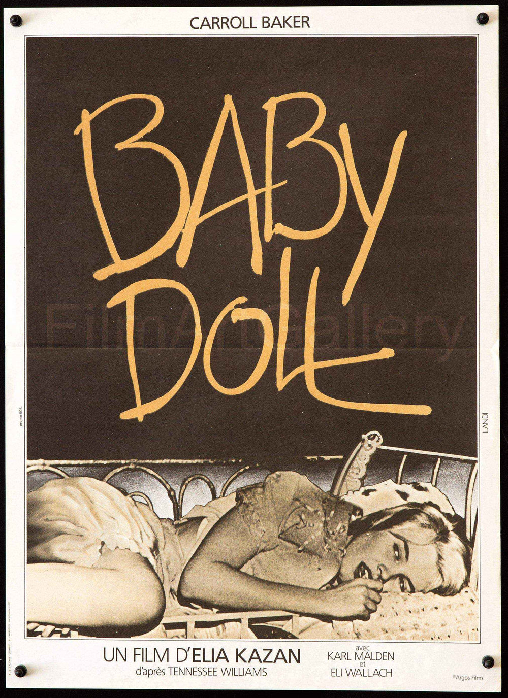 Baby Doll Original Vintage Movie Poster