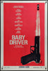 Baby Driver 1 Sheet (27x41) Original Vintage Movie Poster
