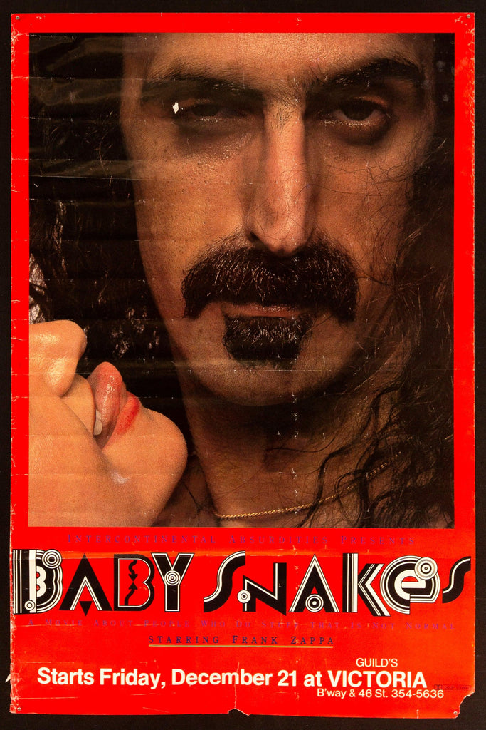 Baby Snakes Original Vintage Movie Poster