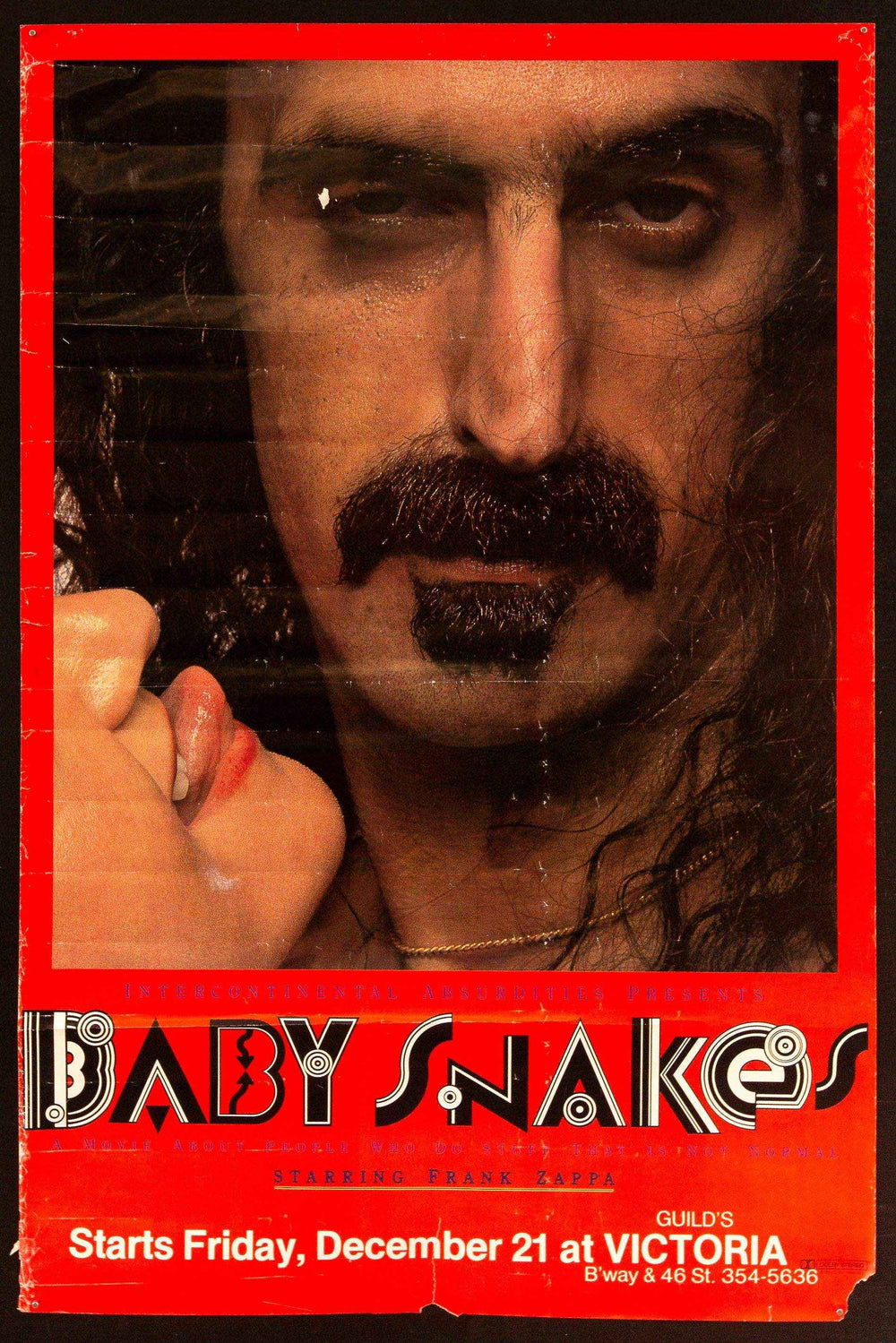 Baby Snakes Original Vintage Movie Poster