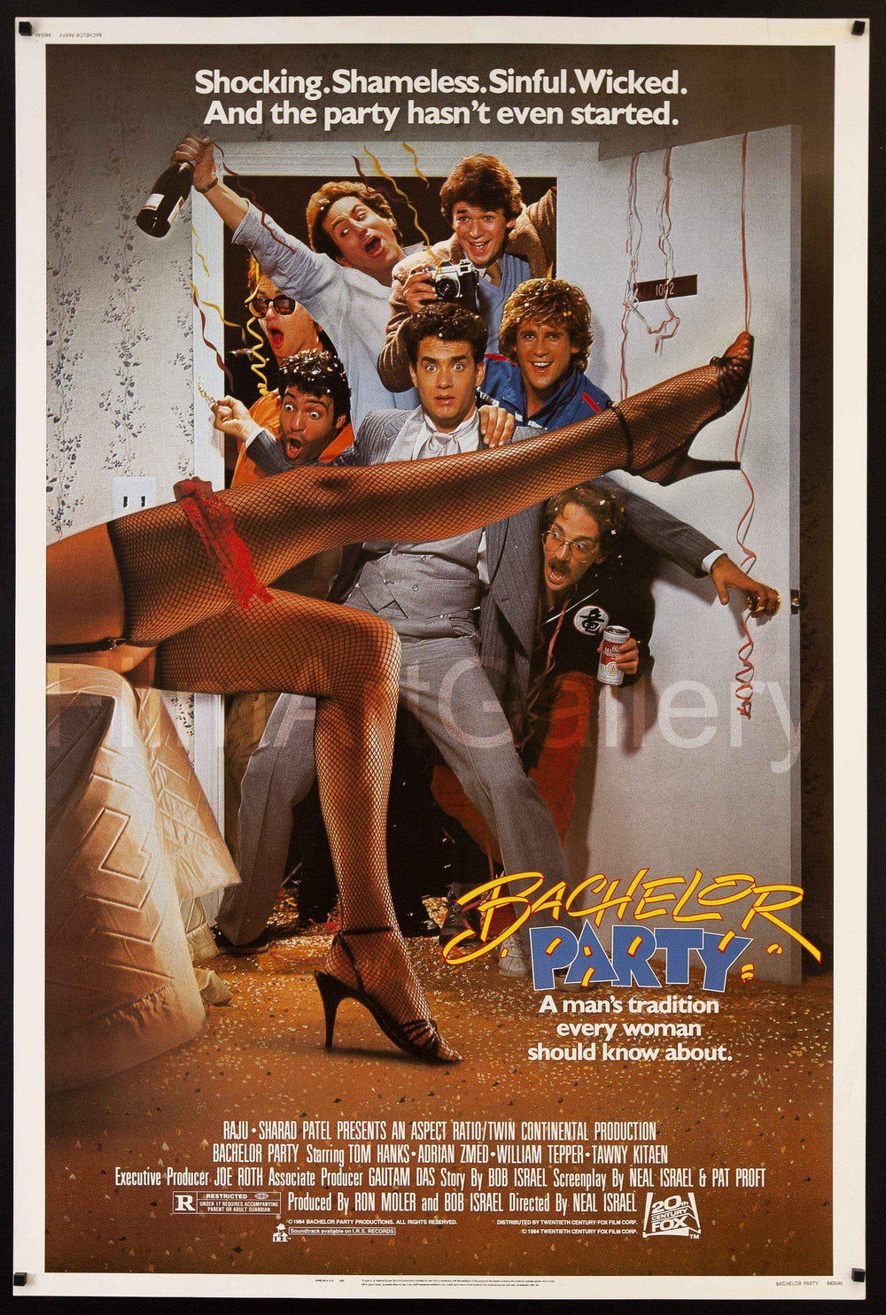 Bachelor Party Original Vintage Movie Poster