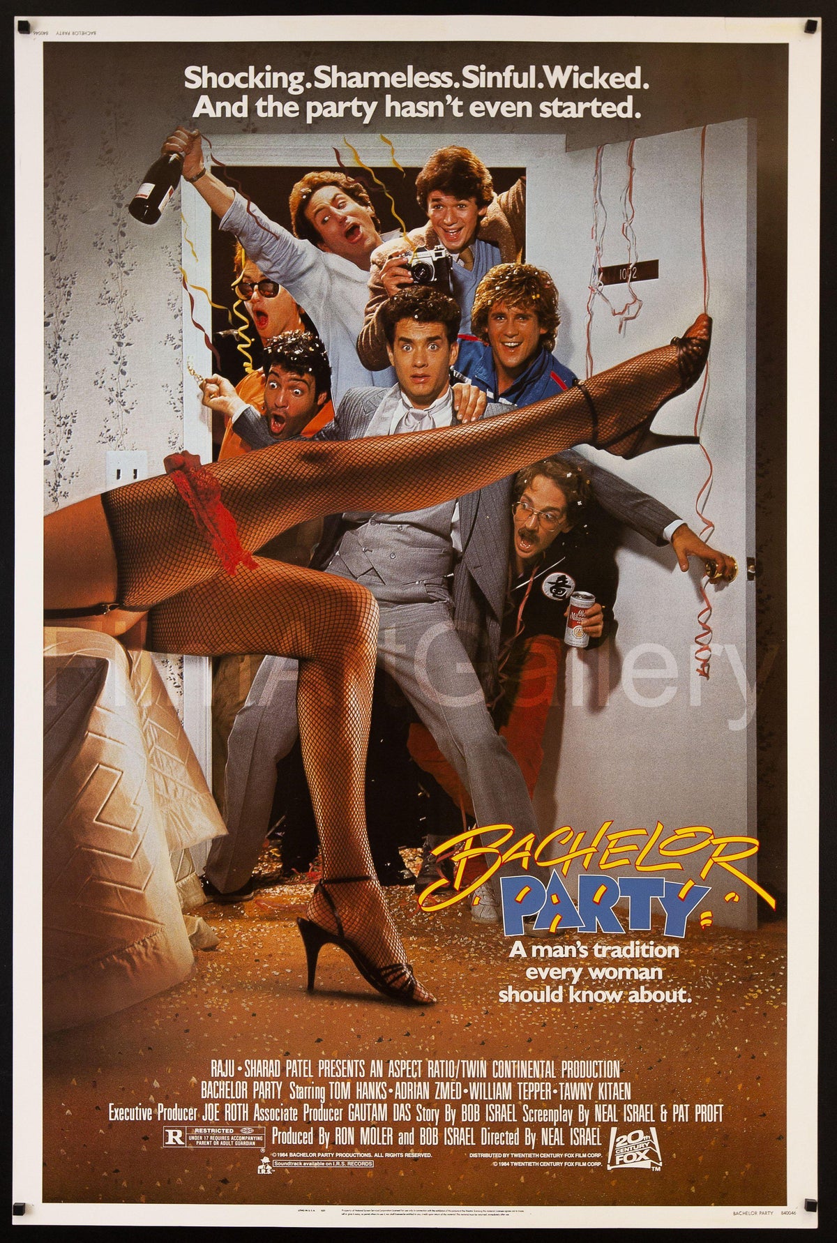 Bachelor Party Original Vintage Movie Poster