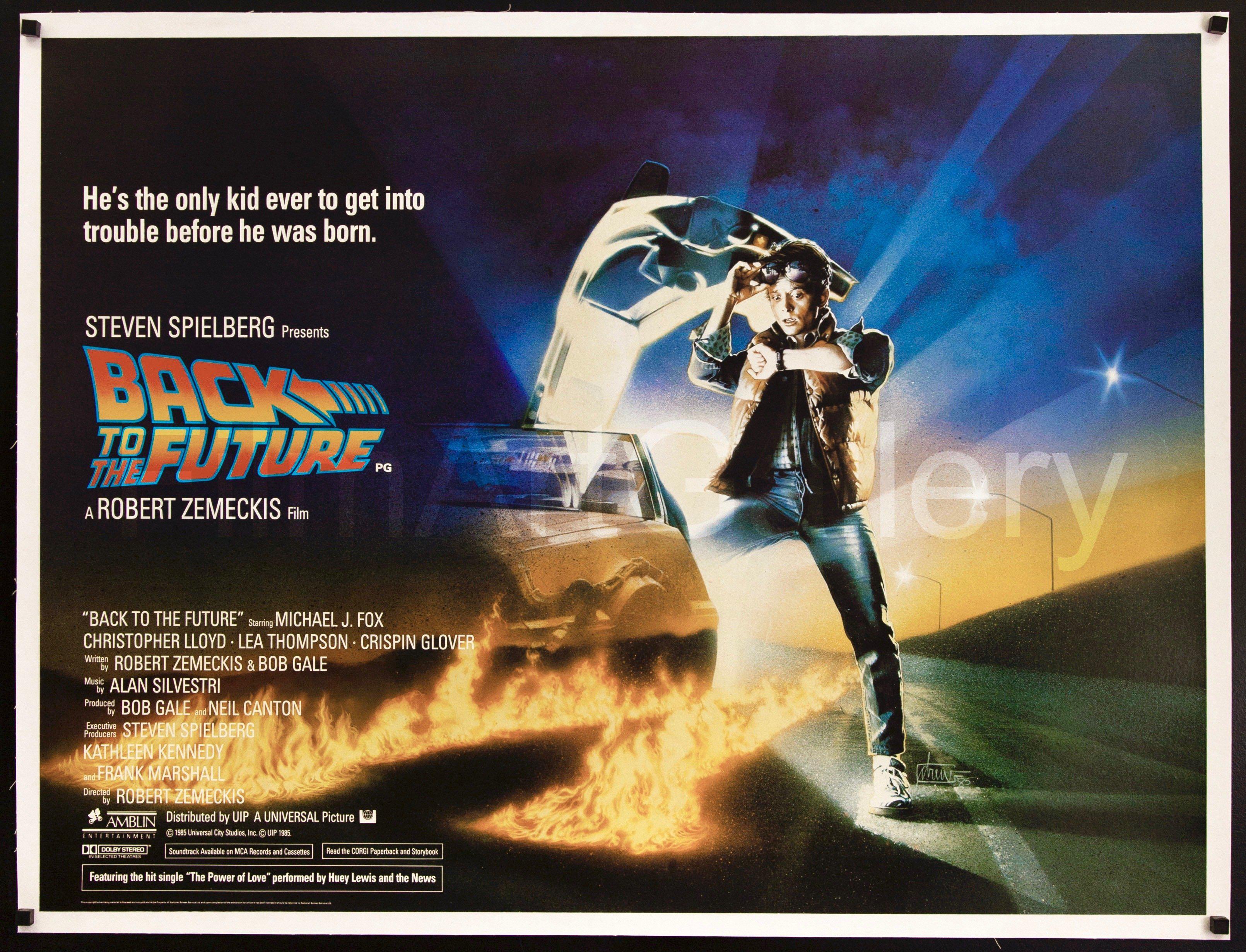 1985年バックトゥーザ・フューチャー　B2ポスター バック・トゥ・ザ・フューチャー ポスター 通販/販売 | ポスッタ
