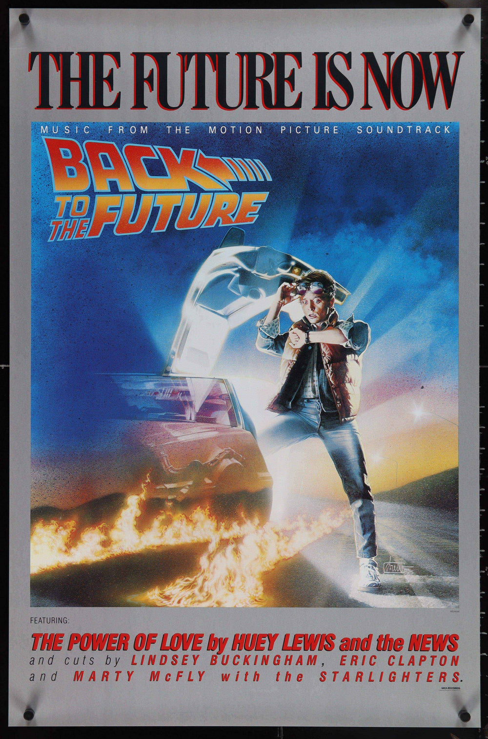 Back to the Future Original Vintage Movie Poster