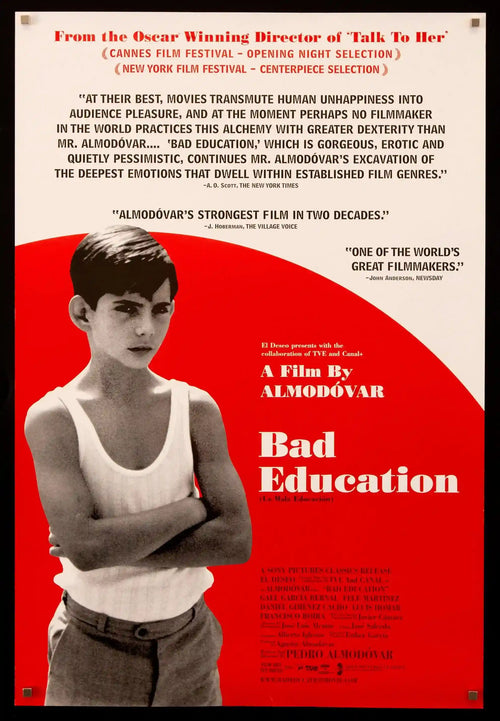 Bad Education (La Mala Educacion) Original Vintage Movie Poster