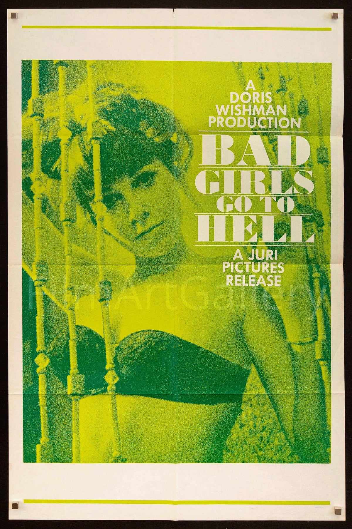 Bad Girls Go to Hell Original Vintage Movie Poster
