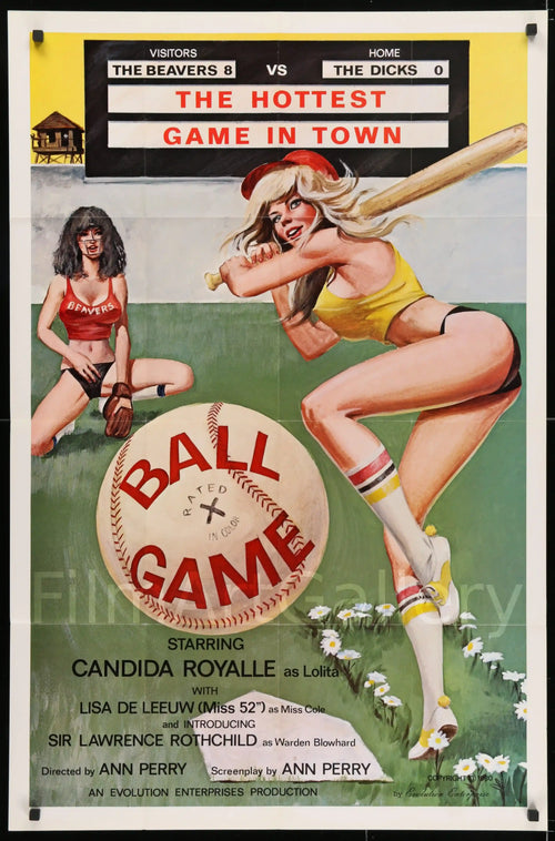 Ball Game Original Vintage Movie Poster