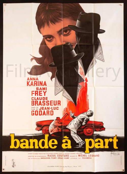 Band of Outsiders (Bande A Part) Original Vintage Movie Poster