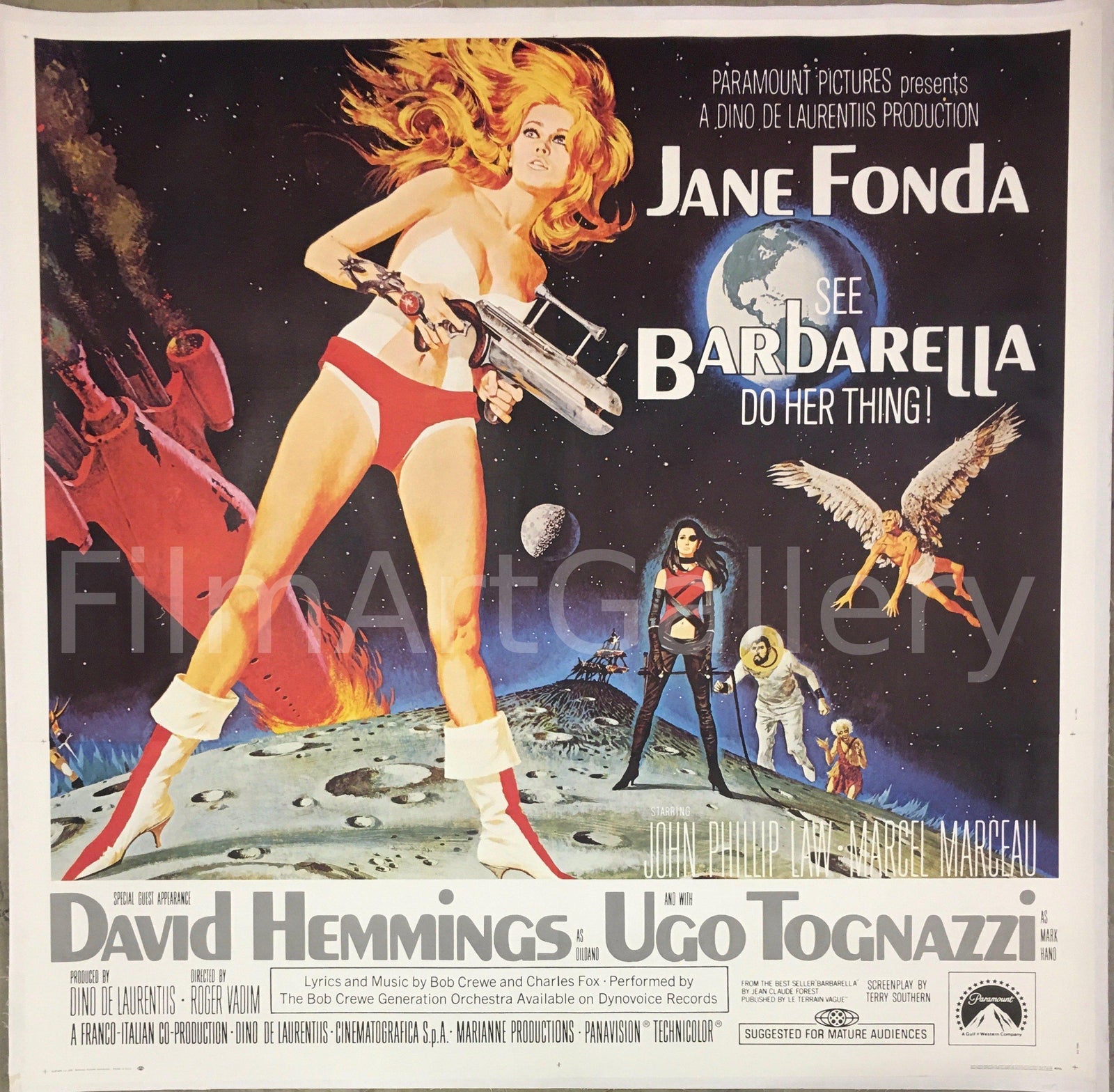 Barbarella Original Vintage Movie Poster