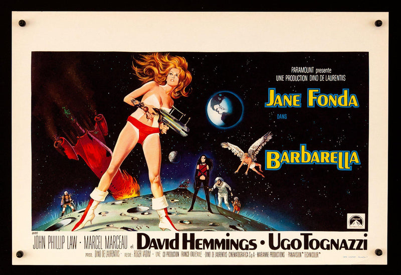 Barbarella Belgian (14x22) Original Vintage Movie Poster