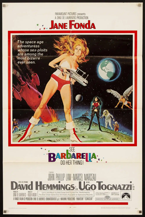 Barbarella Original Vintage Movie Poster