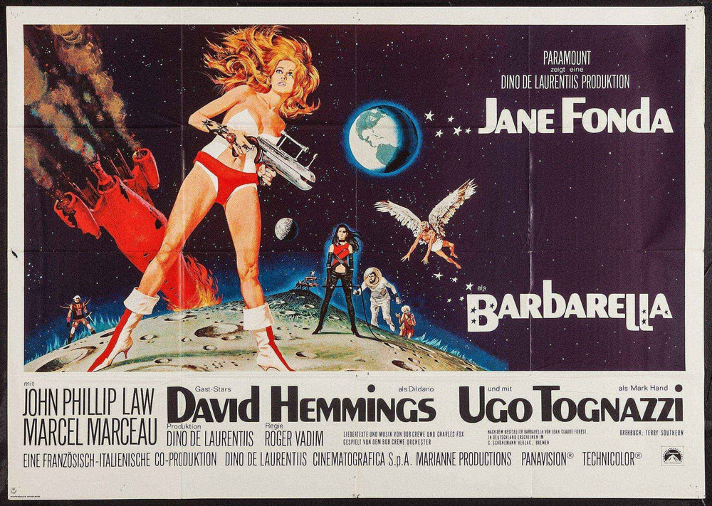 Barbarella Original Vintage Movie Poster