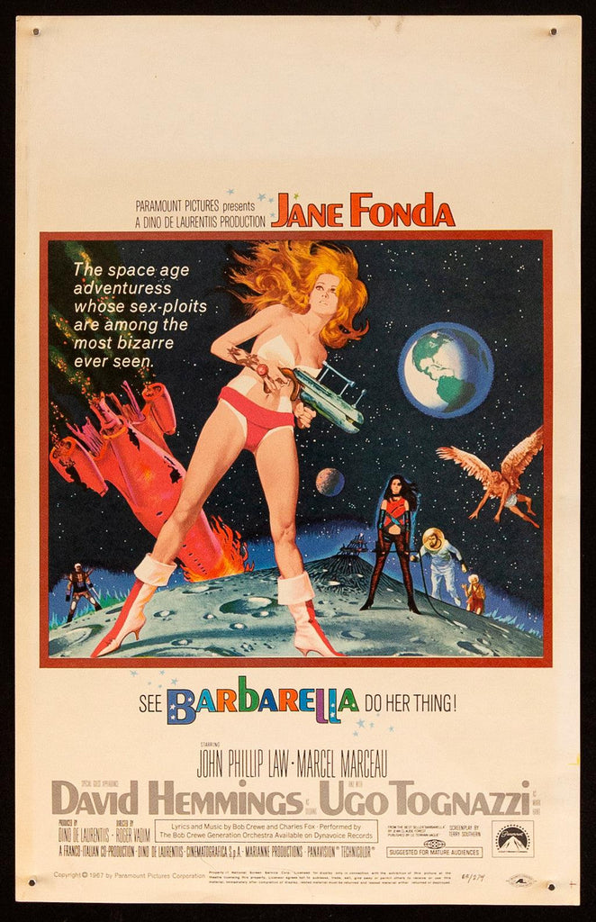 Barbarella Original Vintage Movie Poster