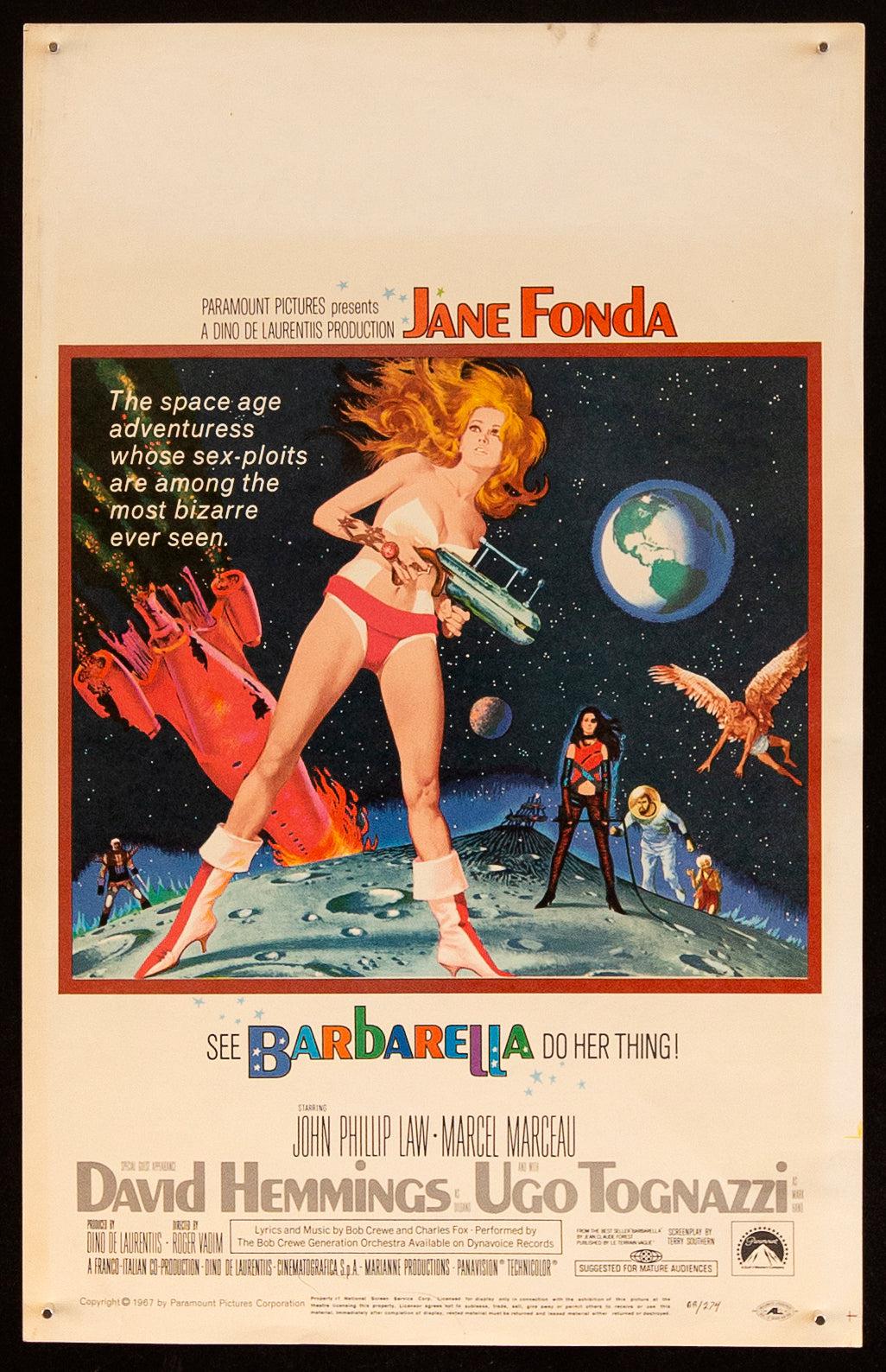 Barbarella Original Vintage Movie Poster