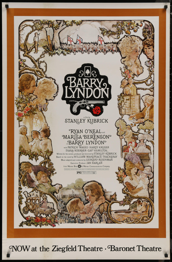 Barry Lyndon Original Vintage Movie Poster