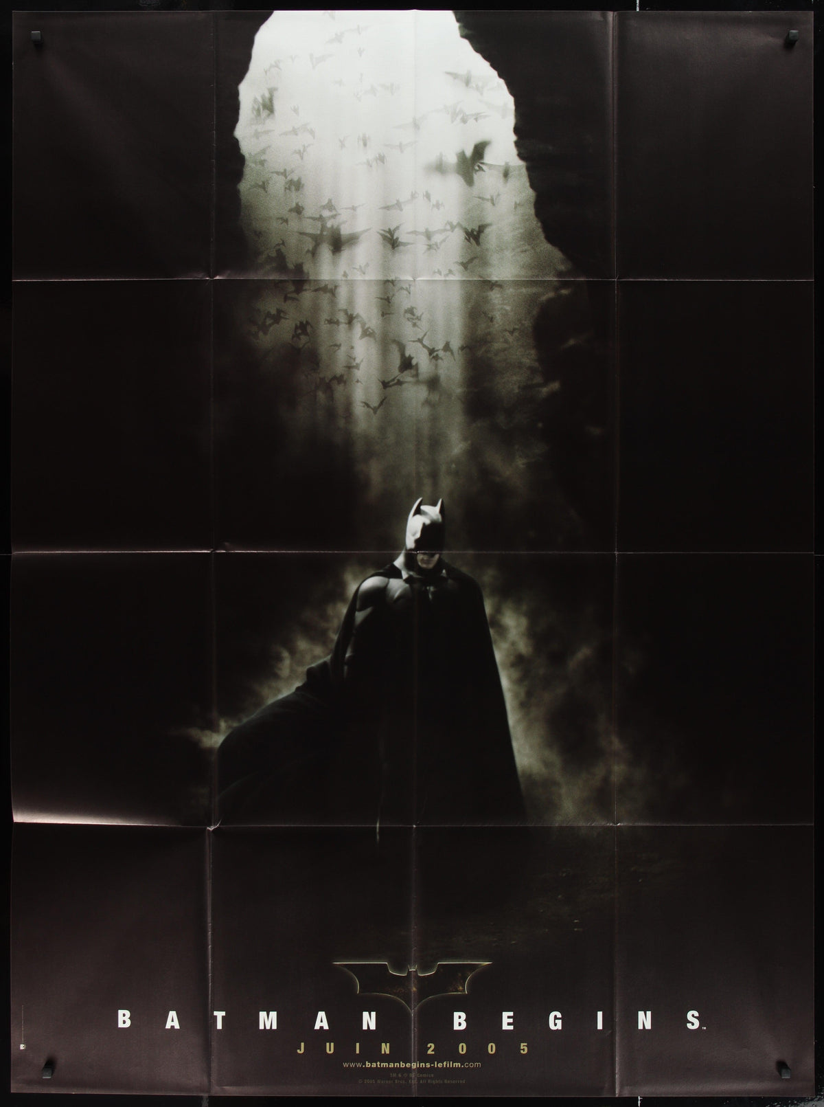 Batman Begins Original Vintage Movie Poster