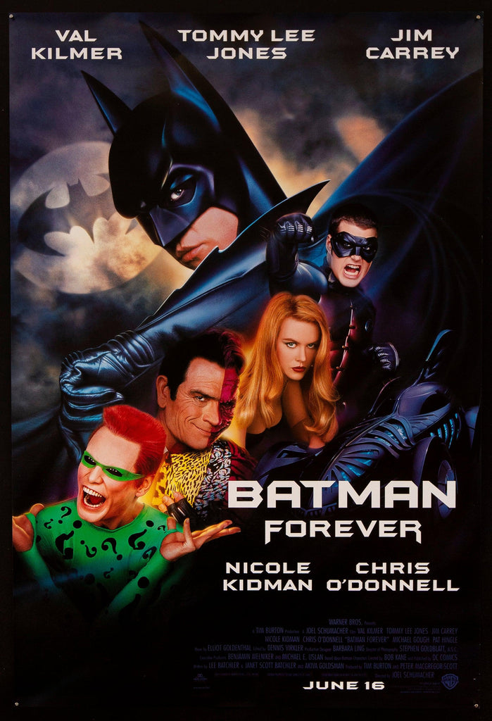 Batman Forever Original Vintage Movie Poster