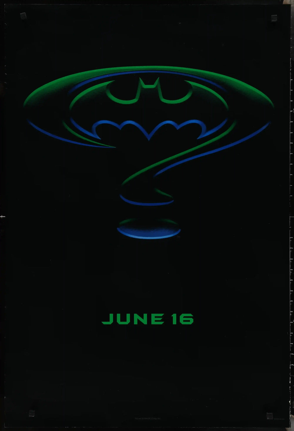 Batman Forever Original Vintage Movie Poster