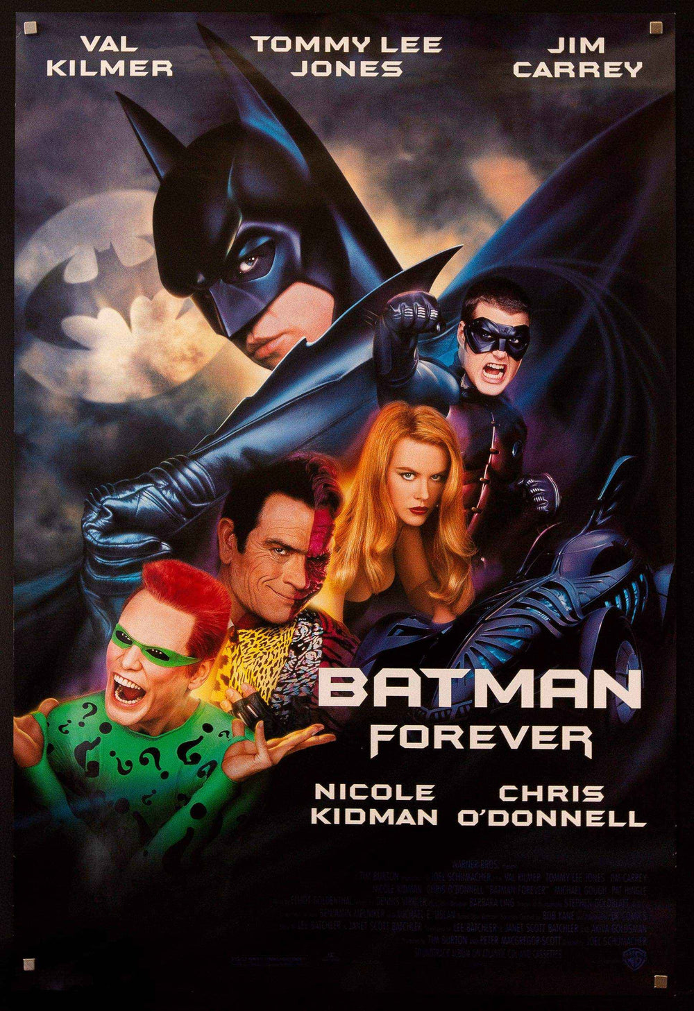 Batman Forever Original Vintage Movie Poster