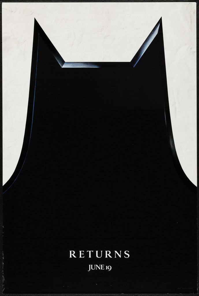 Batman Returns Original Vintage Movie Poster